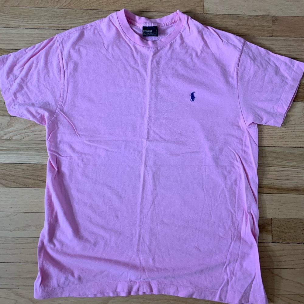 Men’s pink T shirt Polo by Ralph Lauren